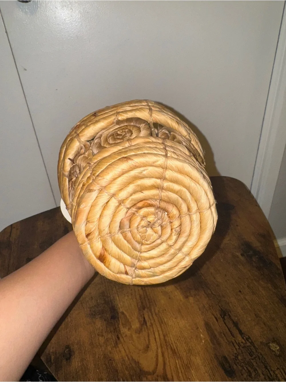 Threshold woven utensil caddy Basket